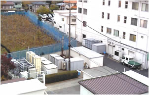 病院へのFWS導入事例写真です